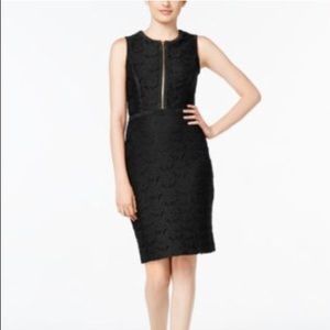 SALE Calvin Klein NWT Lace Zipper Sheath Dress